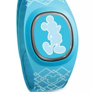 Mickey Mouse Silhouette MagicBand+ – Blue